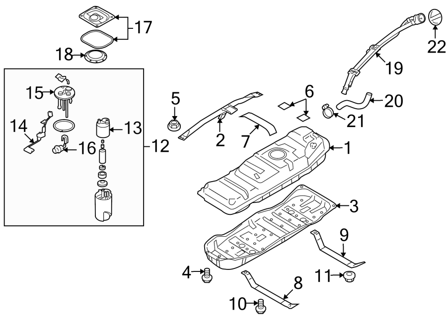 11FUEL SYSTEM COMPONENTS.https://images.simplepart.com/images/parts/motor/fullsize/2460670.png