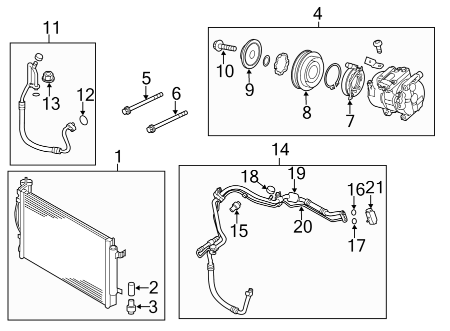 3AIR CONDITIONER & HEATER. COMPRESSOR & LINES. CONDENSER.https://images.simplepart.com/images/parts/motor/fullsize/2470100.png