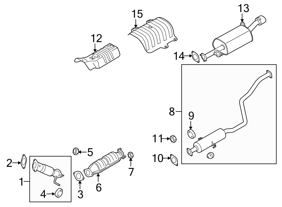 15EXHAUST SYSTEM. EXHAUST COMPONENTS.https://images.simplepart.com/images/parts/motor/fullsize/2470225.png