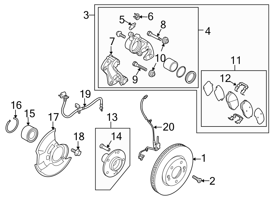 16FRONT SUSPENSION. BRAKE COMPONENTS.https://images.simplepart.com/images/parts/motor/fullsize/2470270.png