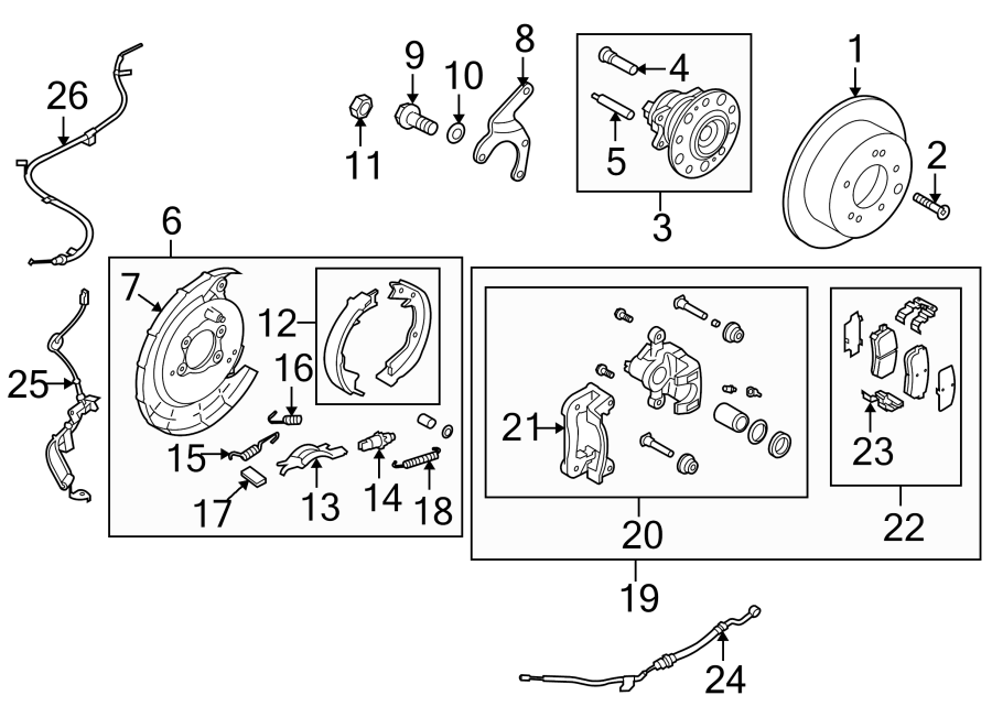 18REAR SUSPENSION. BRAKE COMPONENTS.https://images.simplepart.com/images/parts/motor/fullsize/2470590.png