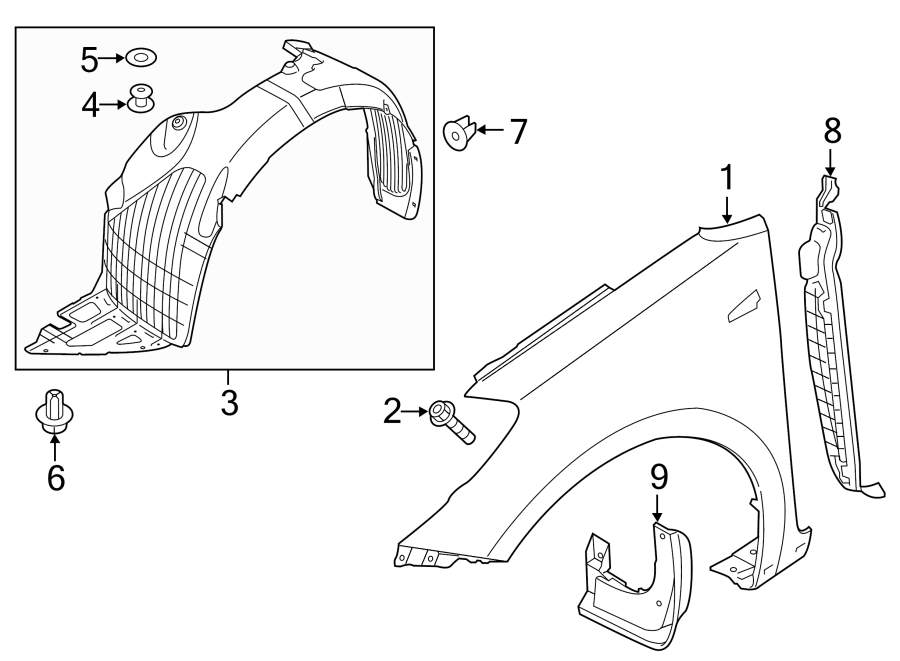 8EXTERIOR TRIM. FENDER & COMPONENTS.https://images.simplepart.com/images/parts/motor/fullsize/2471115.png