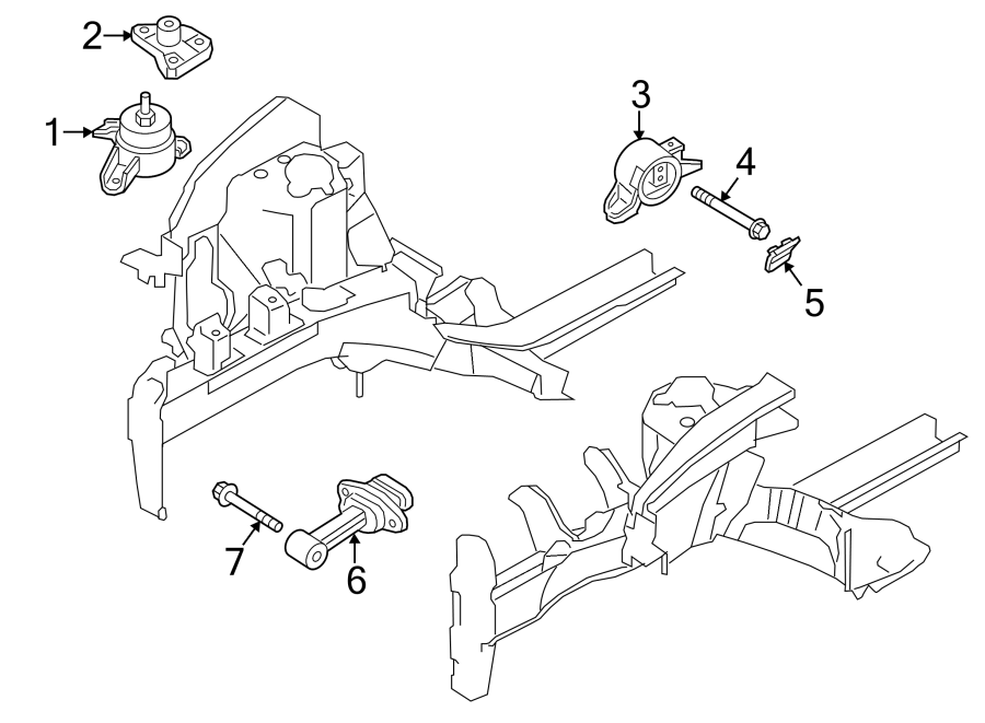 4ENGINE / TRANSAXLE. ENGINE & TRANS MOUNTING.https://images.simplepart.com/images/parts/motor/fullsize/2471200.png