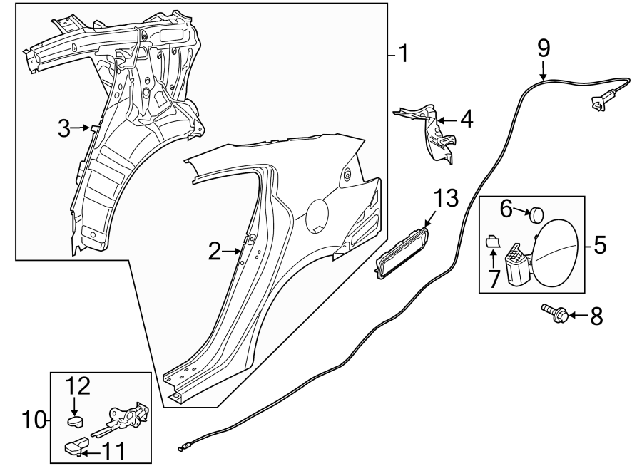 5QUARTER PANEL & COMPONENTS.https://images.simplepart.com/images/parts/motor/fullsize/2471570.png