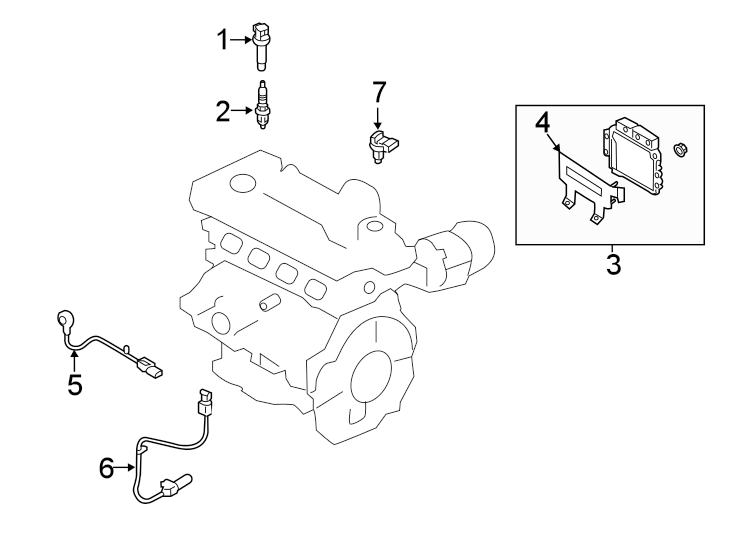 Diagram IGNITION SYSTEM. for your 2013 Kia Optima   