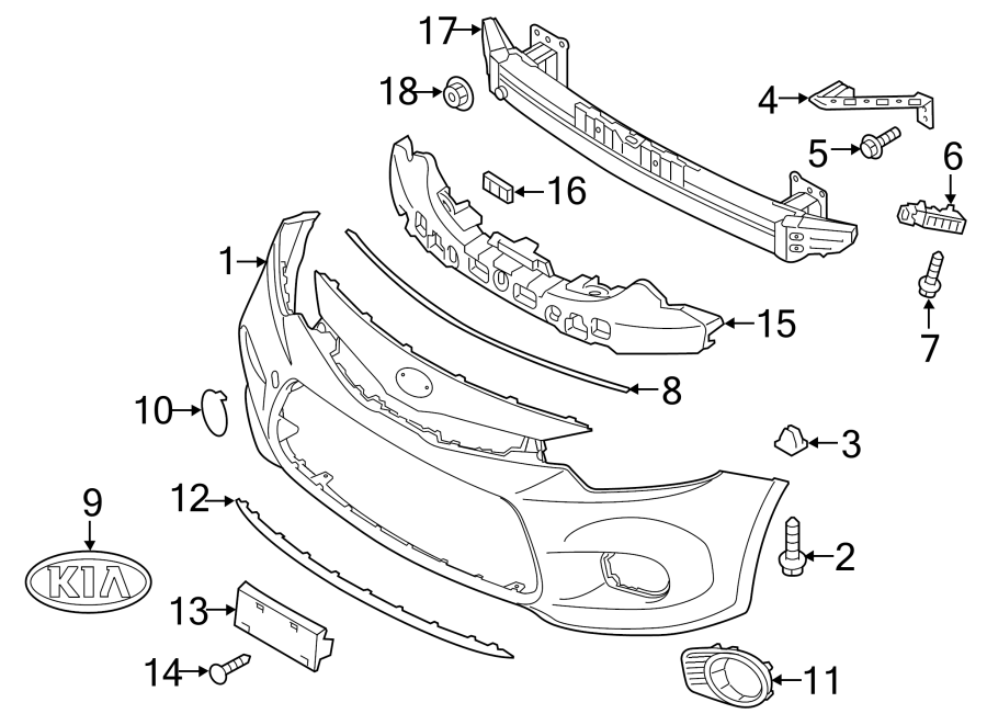 9FRONT BUMPER & GRILLE. BUMPER & COMPONENTS.https://images.simplepart.com/images/parts/motor/fullsize/2481010.png