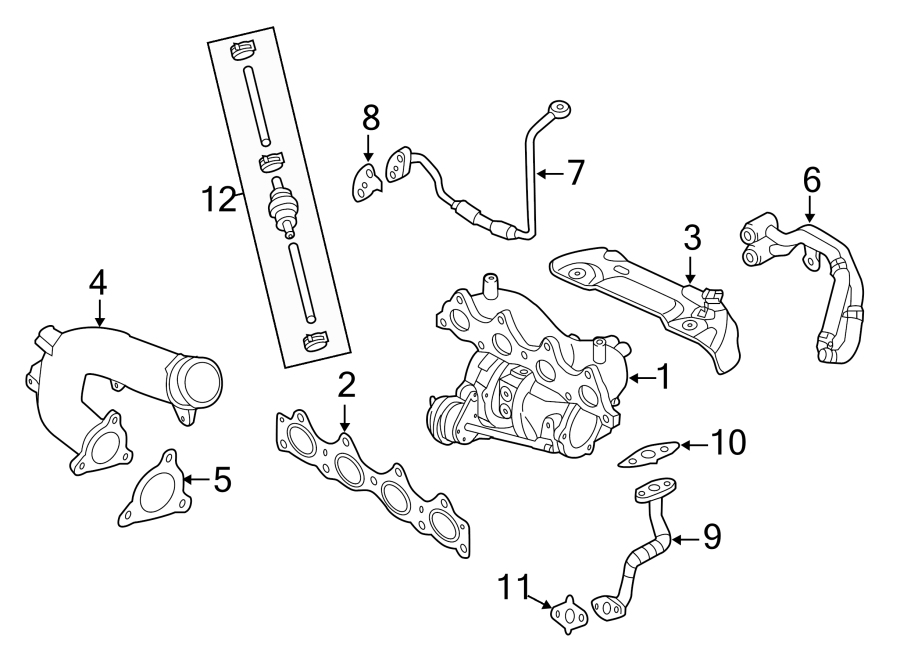 11ENGINE / TRANSAXLE. TURBOCHARGER & COMPONENTS.https://images.simplepart.com/images/parts/motor/fullsize/2481222.png