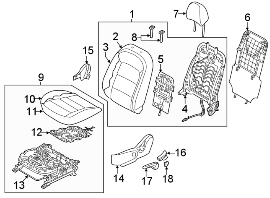 6SEATS & TRACKS. DRIVER SEAT COMPONENTS.https://images.simplepart.com/images/parts/motor/fullsize/2481471.png