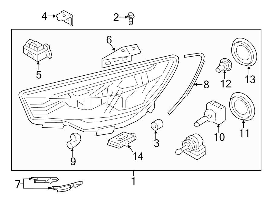 10FRONT LAMPS. HEADLAMP COMPONENTS.https://images.simplepart.com/images/parts/motor/fullsize/2485015.png