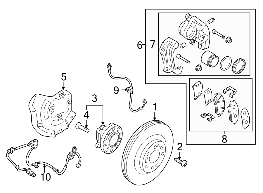 7FRONT SUSPENSION. BRAKE COMPONENTS.https://images.simplepart.com/images/parts/motor/fullsize/2485330.png