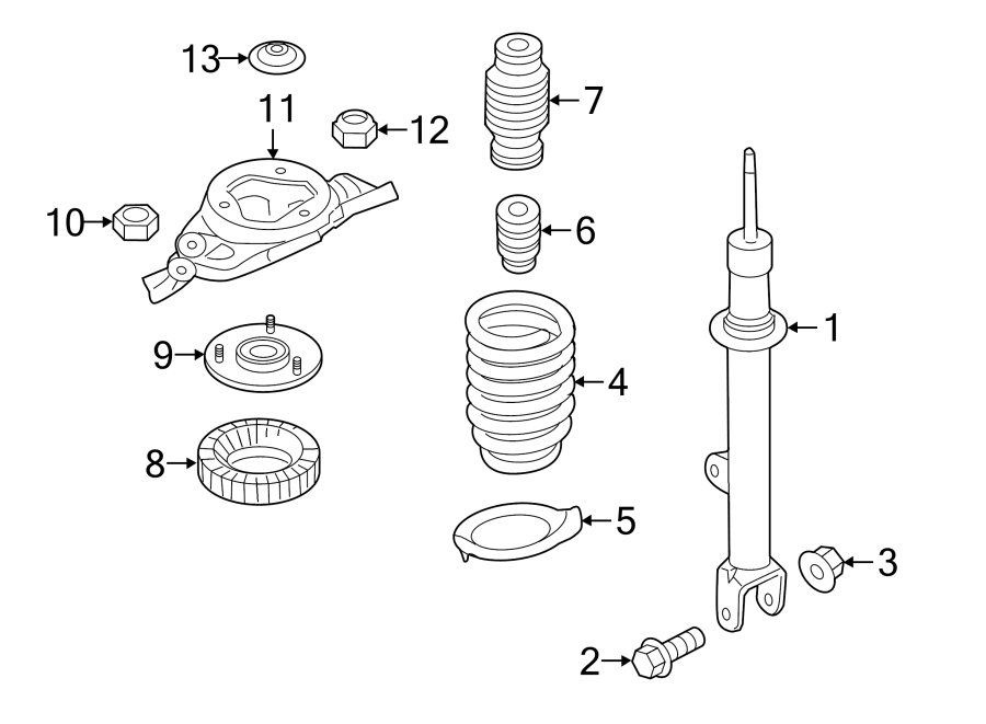 13FRONT SUSPENSION. STRUTS & COMPONENTS.https://images.simplepart.com/images/parts/motor/fullsize/2485345.png