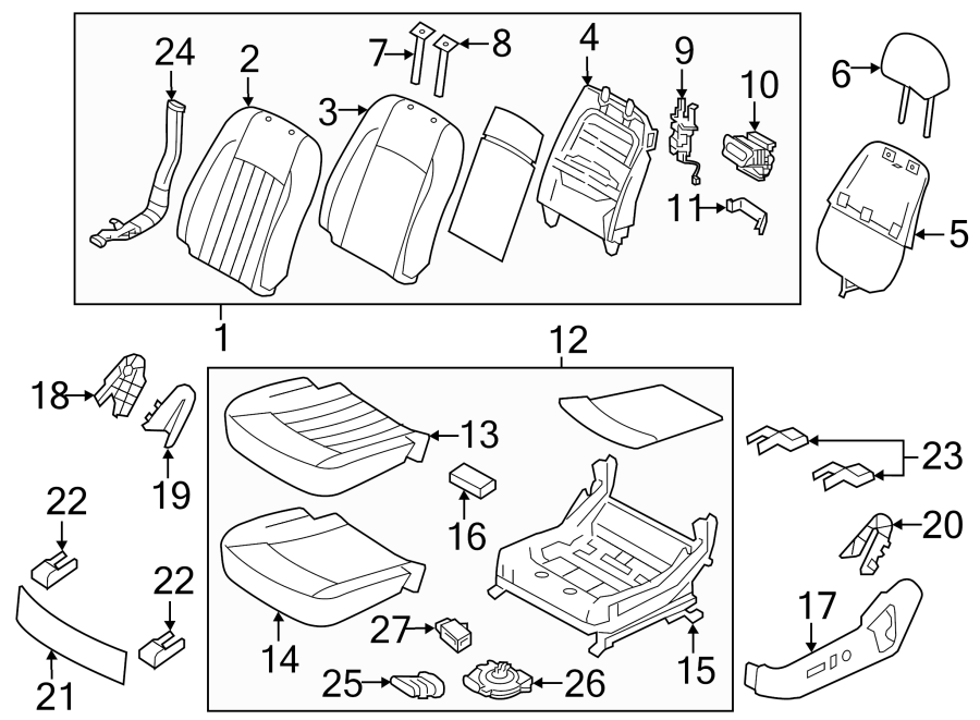 27SEATS & TRACKS. DRIVER SEAT COMPONENTS.https://images.simplepart.com/images/parts/motor/fullsize/2485465.png