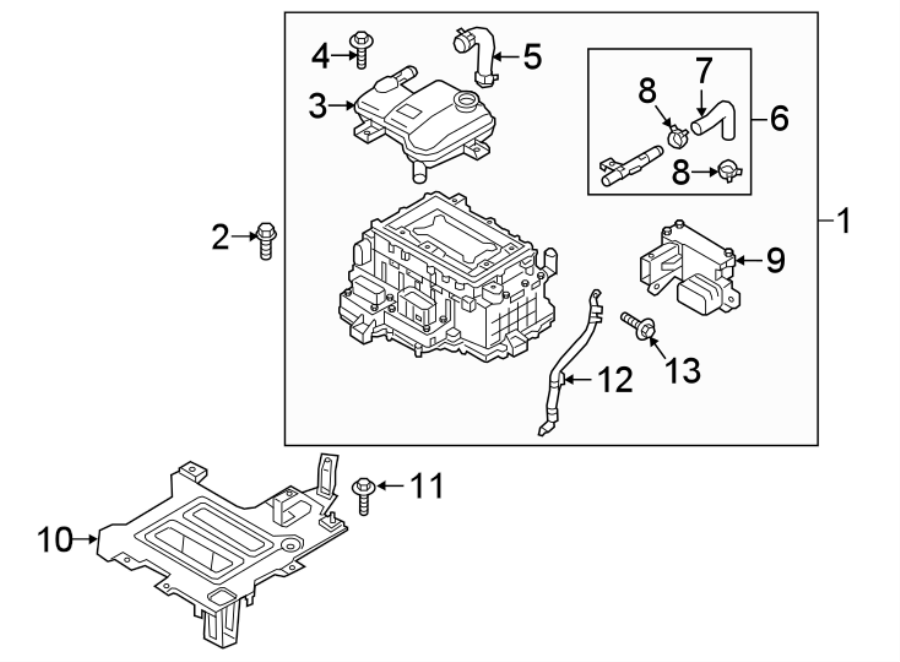 1INVERTER COOLING COMPONENTS.https://images.simplepart.com/images/parts/motor/fullsize/2490070.png