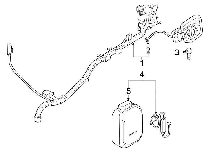 Diagram FENDER & COMPONENTS. for your 2022 Kia Seltos   