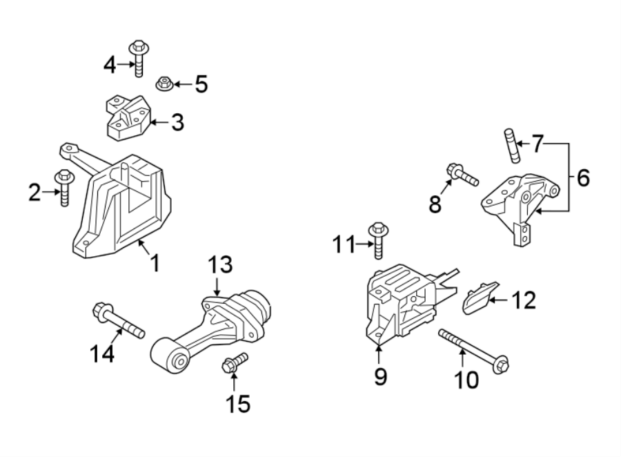 13ENGINE / TRANSAXLE. ENGINE & TRANS MOUNTING.https://images.simplepart.com/images/parts/motor/fullsize/2490185.png