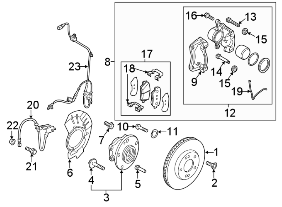 6FRONT SUSPENSION. BRAKE COMPONENTS.https://images.simplepart.com/images/parts/motor/fullsize/2490215.png