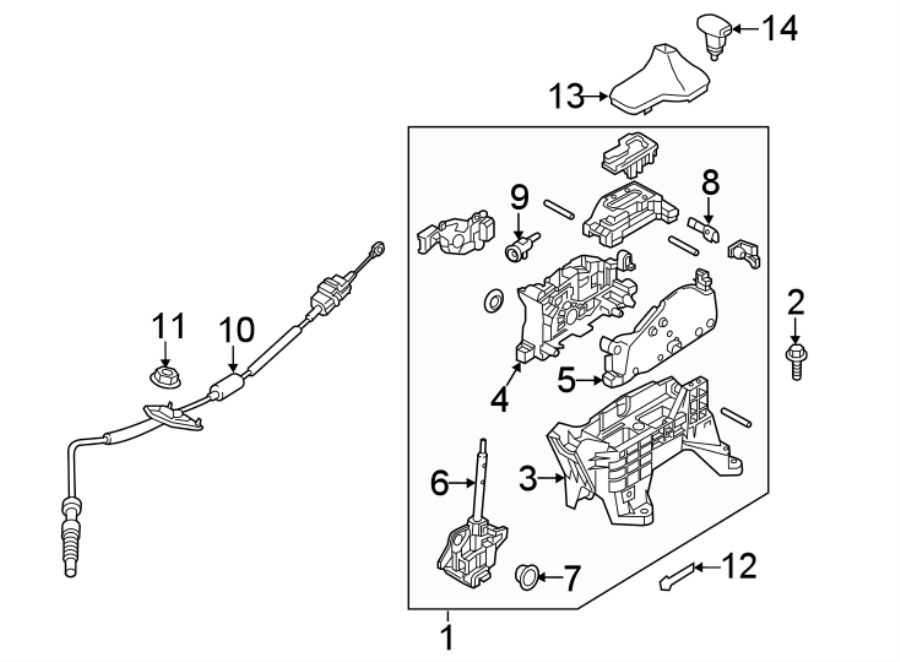 Diagram CENTER CONSOLE. for your 2022 Kia Seltos   