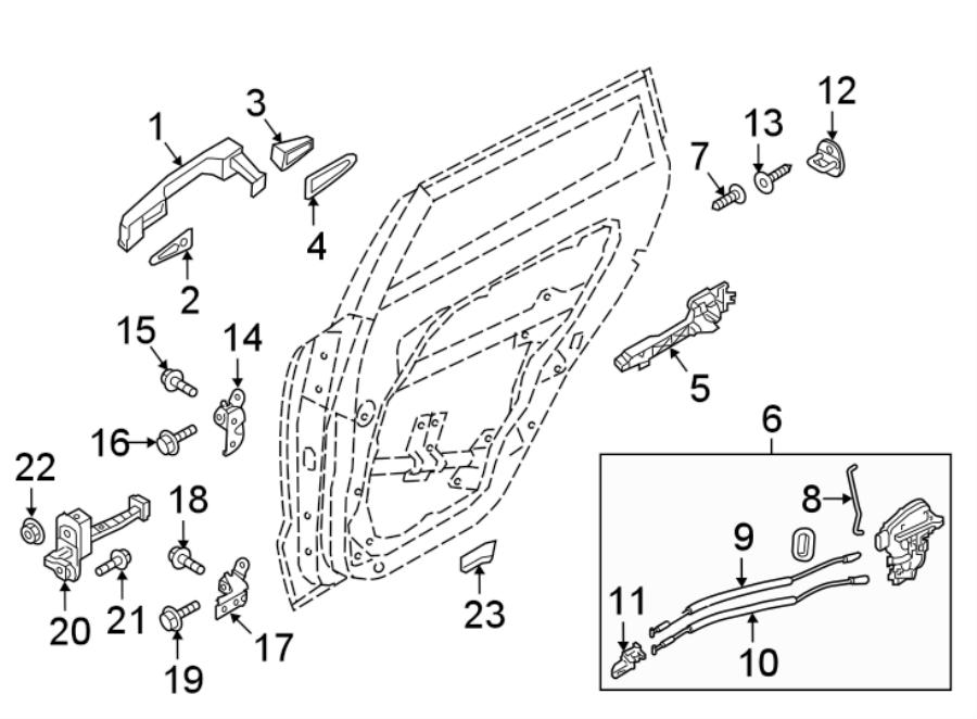 14REAR DOOR. LOCK & HARDWARE.https://images.simplepart.com/images/parts/motor/fullsize/2490480.png