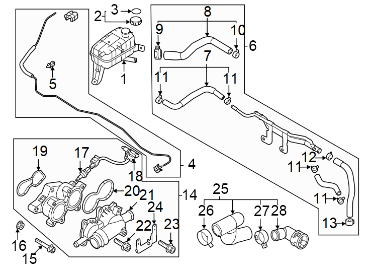 15Radiator & components.https://images.simplepart.com/images/parts/motor/fullsize/2491090.png