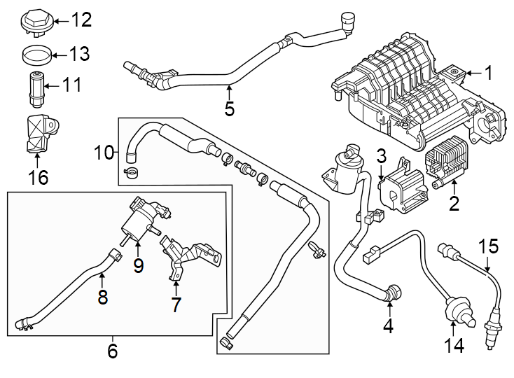 11Emission system. Emission components.https://images.simplepart.com/images/parts/motor/fullsize/2491355.png