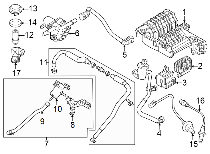 12Emission system. Emission components.https://images.simplepart.com/images/parts/motor/fullsize/2491360.png