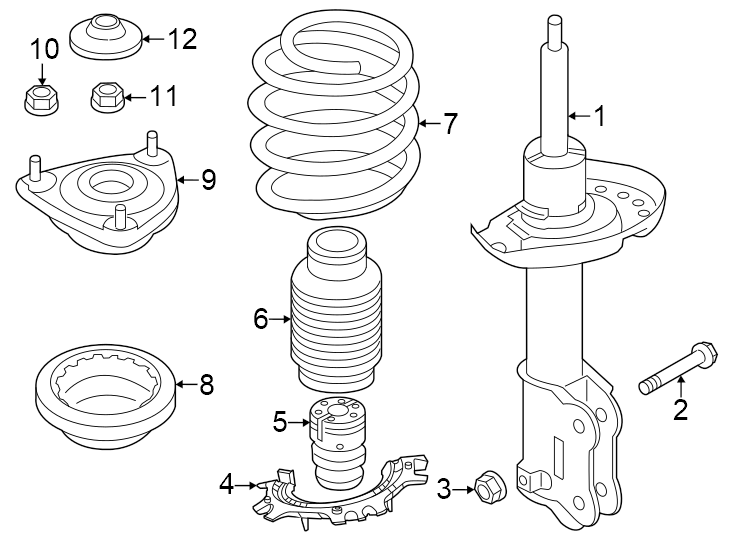 9Front suspension. Struts & components.https://images.simplepart.com/images/parts/motor/fullsize/2491415.png