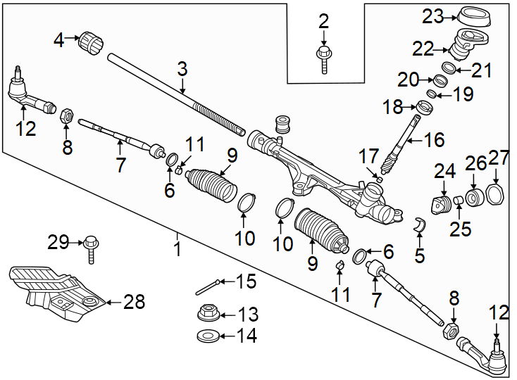 12Steering gear & linkage.https://images.simplepart.com/images/parts/motor/fullsize/2491455.png