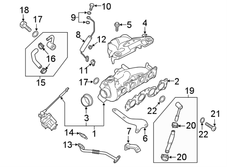 14TURBOCHARGER & COMPONENTS.https://images.simplepart.com/images/parts/motor/fullsize/2493228.png