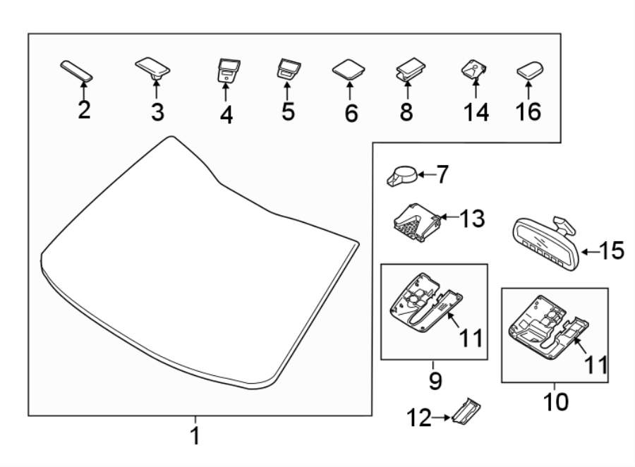 1WINDSHIELD GLASS.https://images.simplepart.com/images/parts/motor/fullsize/2493370.png