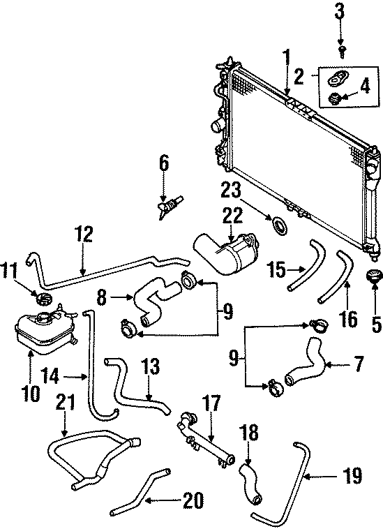 23RADIATOR & COMPONENTS.https://images.simplepart.com/images/parts/motor/fullsize/2600030.png