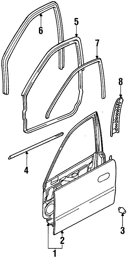 3FRONT DOOR. DOOR & COMPONENTS. EXTERIOR TRIM.https://images.simplepart.com/images/parts/motor/fullsize/2600380.png