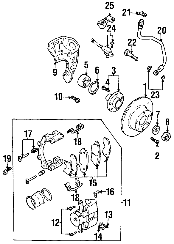 2FRONT SUSPENSION. BRAKE COMPONENTS.https://images.simplepart.com/images/parts/motor/fullsize/2601150.png