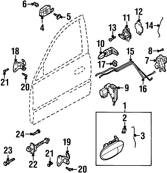 9FRONT DOOR. LOCK & HARDWARE.https://images.simplepart.com/images/parts/motor/fullsize/2602330.png