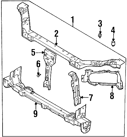 4RADIATOR SUPPORT.https://images.simplepart.com/images/parts/motor/fullsize/2604025.png