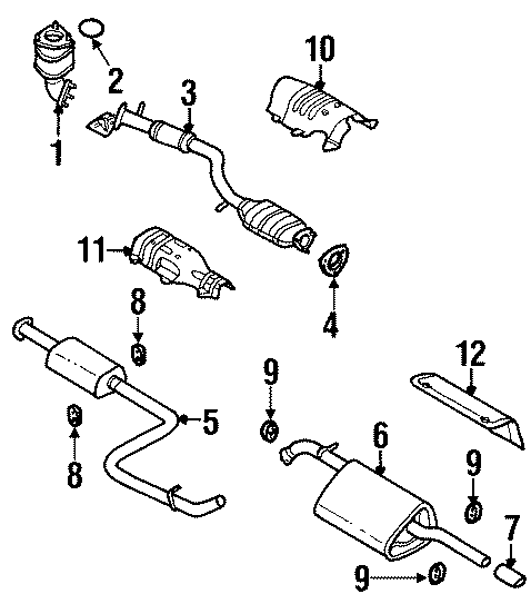 2EXHAUST SYSTEM. EXHAUST COMPONENTS.https://images.simplepart.com/images/parts/motor/fullsize/2604205.png