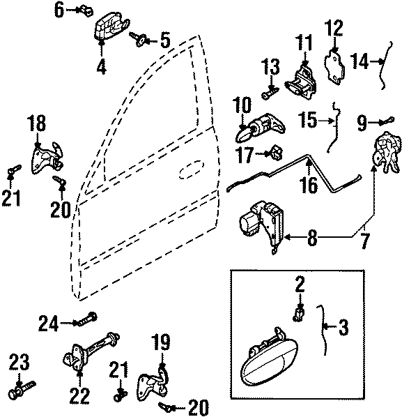 8FRONT DOOR. LOCK & HARDWARE.https://images.simplepart.com/images/parts/motor/fullsize/2604410.png