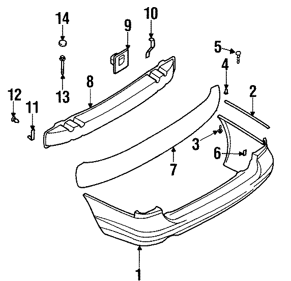 8REAR BUMPER. BUMPER & COMPONENTS.https://images.simplepart.com/images/parts/motor/fullsize/2604605.png