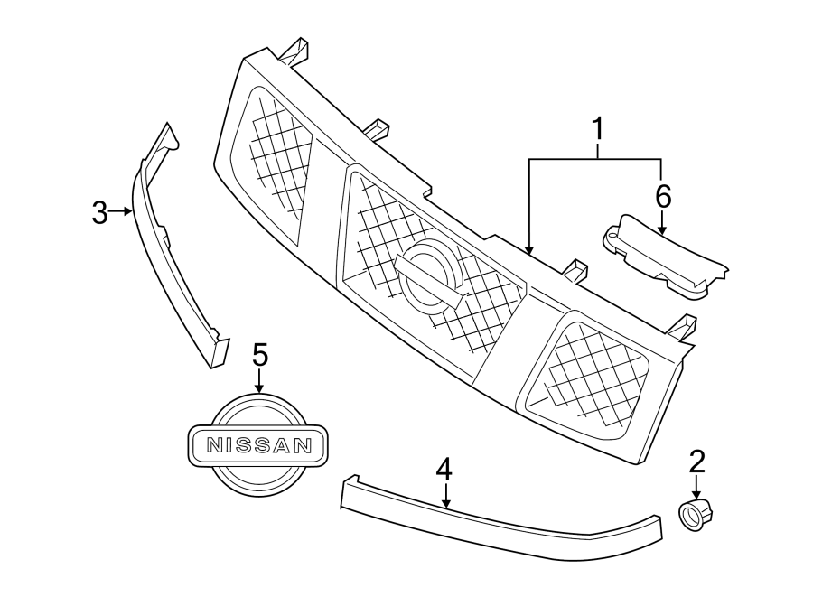 4GRILLE & COMPONENTS.https://images.simplepart.com/images/parts/motor/fullsize/3625015.png