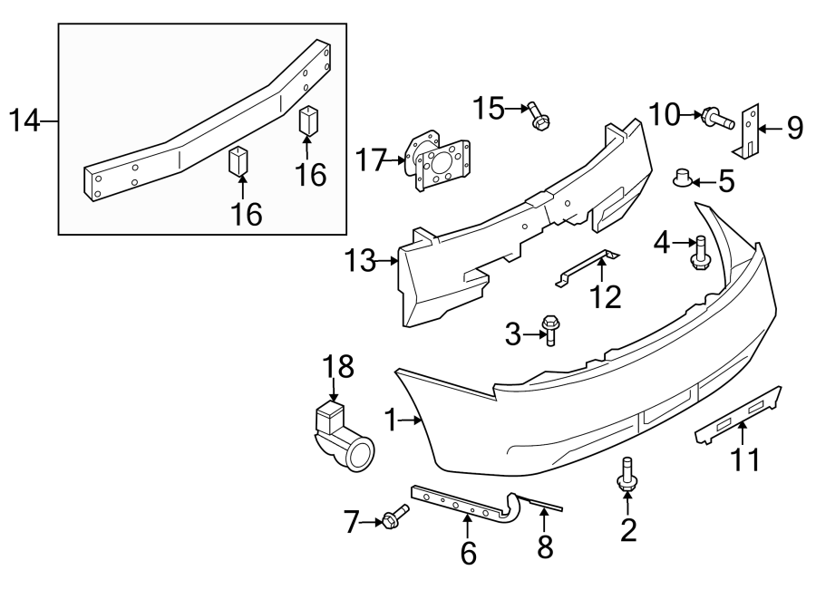 15REAR BUMPER. BUMPER & COMPONENTS.https://images.simplepart.com/images/parts/motor/fullsize/3846560.png