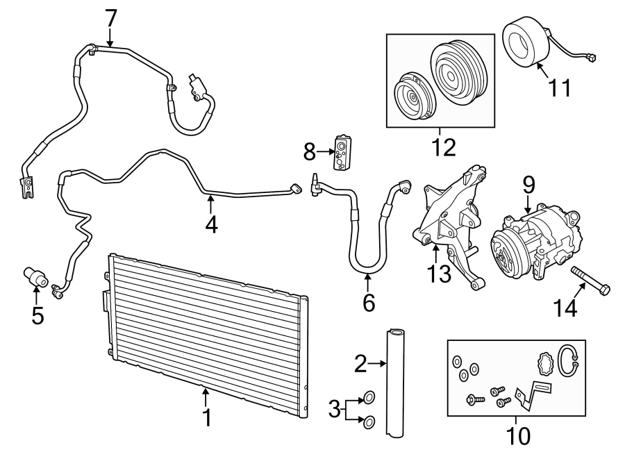 8AIR CONDITIONER & HEATER. COMPRESSOR & LINES. CONDENSER.https://images.simplepart.com/images/parts/motor/fullsize/3910070.png