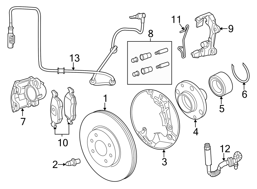 2FRONT SUSPENSION. BRAKE COMPONENTS.https://images.simplepart.com/images/parts/motor/fullsize/3910215.png