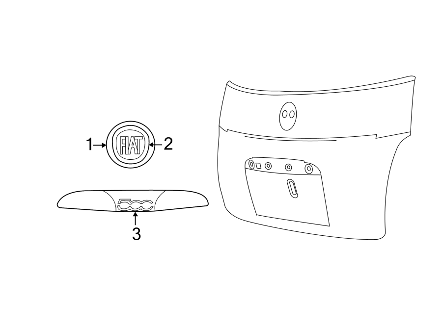 1TRUNK LID. EXTERIOR TRIM.https://images.simplepart.com/images/parts/motor/fullsize/3910500.png