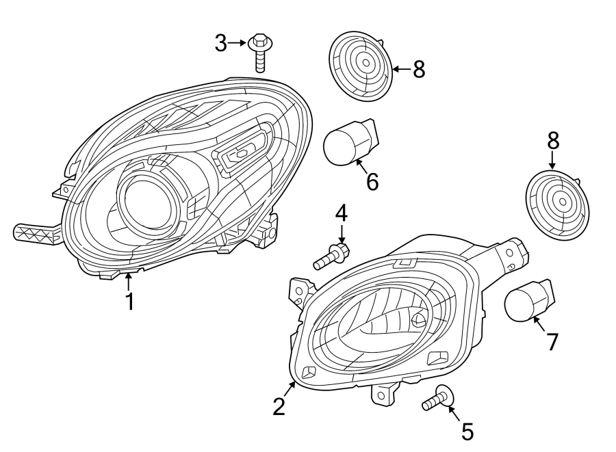 5FRONT LAMPS. HEADLAMP COMPONENTS.https://images.simplepart.com/images/parts/motor/fullsize/3920030.png