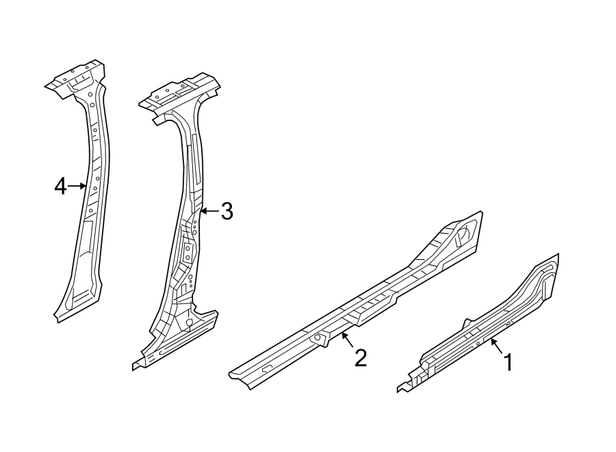 1PILLARS. ROCKER & FLOOR. CENTER PILLAR & ROCKER.https://images.simplepart.com/images/parts/motor/fullsize/3920385.png