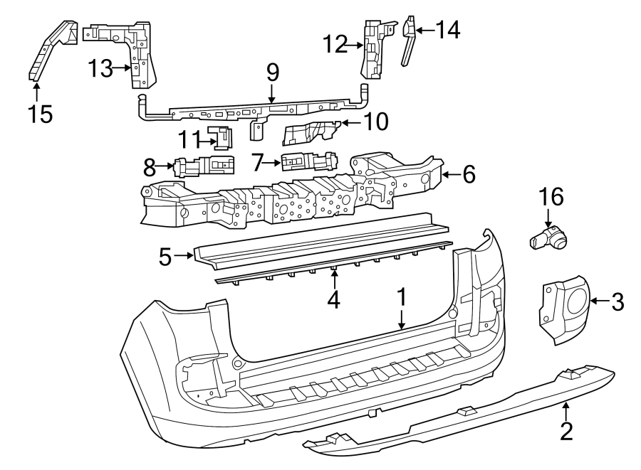 7Rear bumper. Bumper & components.https://images.simplepart.com/images/parts/motor/fullsize/3920575.png