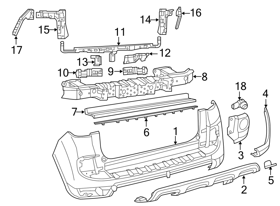 9REAR BUMPER. BUMPER & COMPONENTS.https://images.simplepart.com/images/parts/motor/fullsize/3920580.png