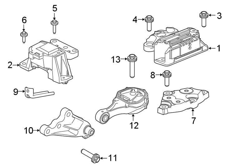 12ENGINE / TRANSAXLE. ENGINE & TRANS MOUNTING.https://images.simplepart.com/images/parts/motor/fullsize/3930228.png