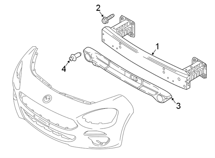 3FRONT BUMPER & GRILLE. BUMPER & COMPONENTS.https://images.simplepart.com/images/parts/motor/fullsize/3940015.png