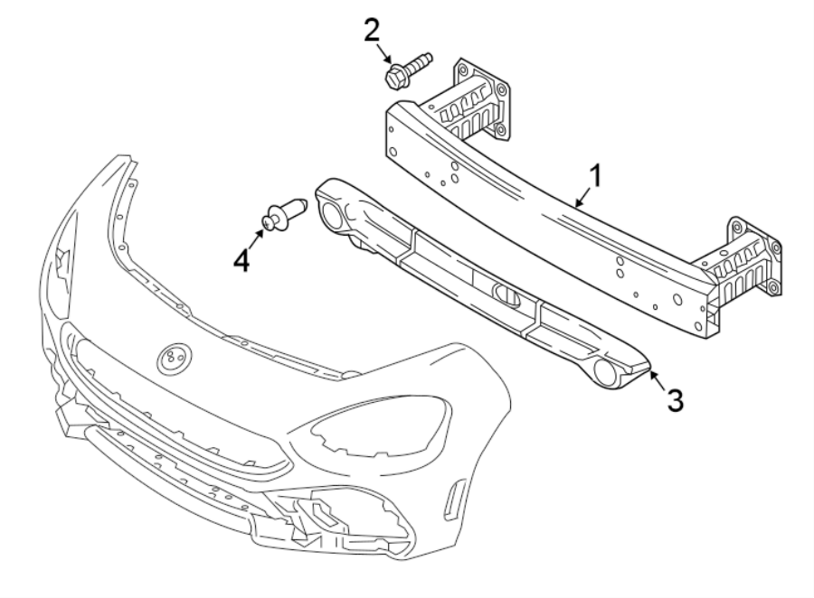 3FRONT BUMPER & GRILLE. BUMPER & COMPONENTS.https://images.simplepart.com/images/parts/motor/fullsize/3940035.png