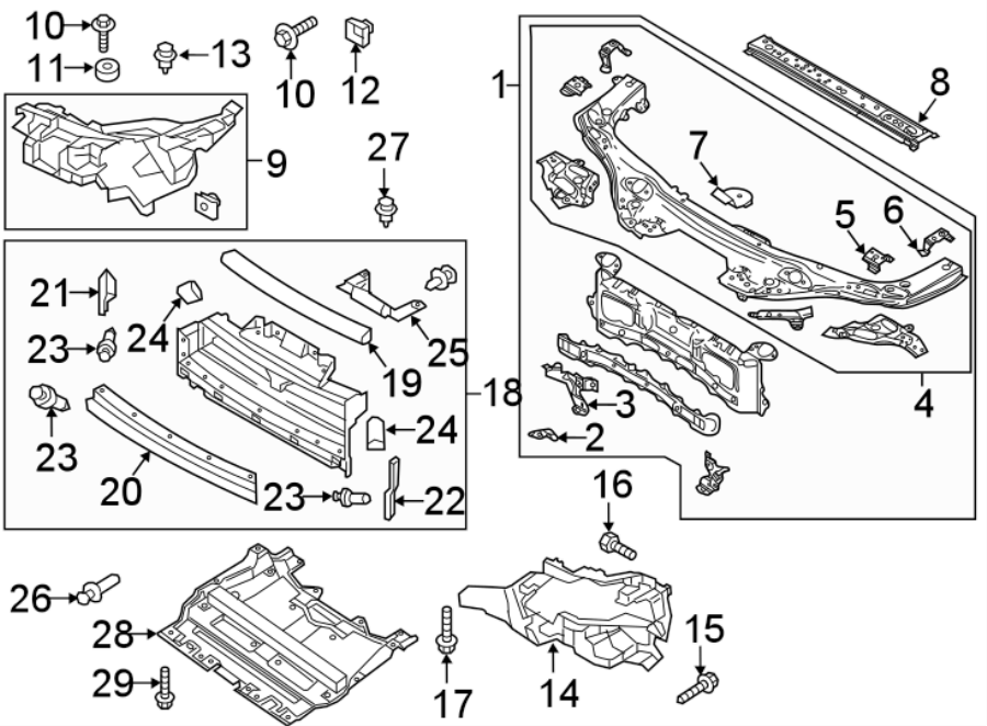 11RADIATOR SUPPORT.https://images.simplepart.com/images/parts/motor/fullsize/3940080.png